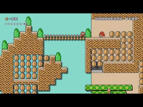 The Old Fashioned West Stadium by Riley W ~ SUPER MARIO MAKER ~ NO COMMENTARY 1AO
