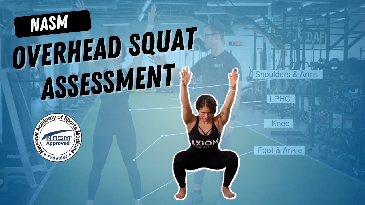 NASM Overhead Squat Assessment || How to do it AND Real World Application