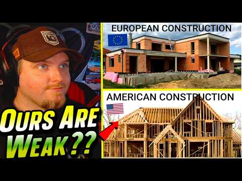 2 Hours of USA VS Europe House Quality Compared.. 🏡🤯🚨