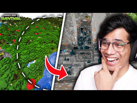 Mind-Blowing! Unearthing an ANCIENT Minecraft City!! 😱