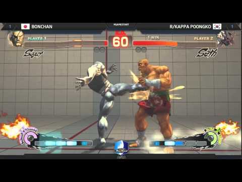 Double Elimination - Losers Finals - R/KAPPA Poongko (Seth) Vs. Bonchan (Sagat)