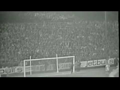 ECC 1970-71. 1 Round. AS Saint-Étienne - Cagliari Calcio. Highlights.