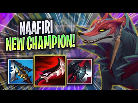 KOREAN CHALLENGER NEW CHAMPION NAAFIRI! - Korean Challenger Plays Naafiri JUNGLE vs Graves!