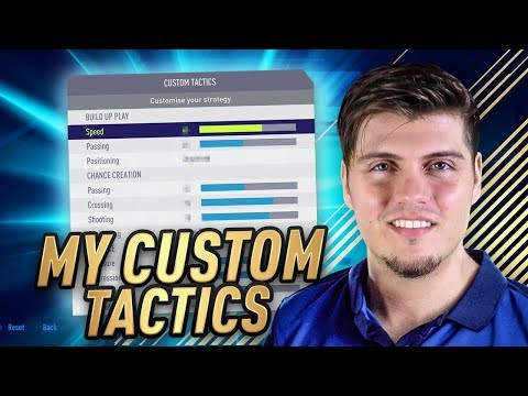 FIFA 18 BEST CUSTOM TACTICS TUTORIAL! WHAT I USE IN FUT CHAMPIONS + PRESSURE TACTICS!