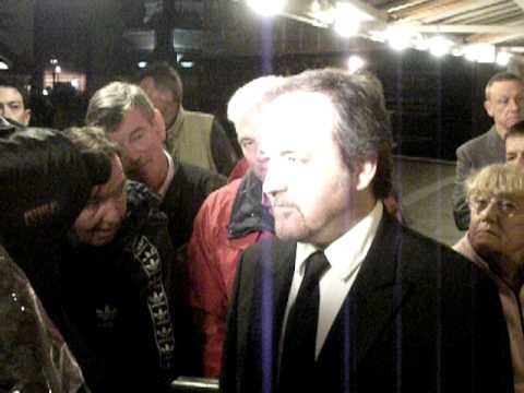 DAVID ARNOLD outside the ROYAL ALBERT HALL after the JOHN BARRY TRIBUTE CONCERT