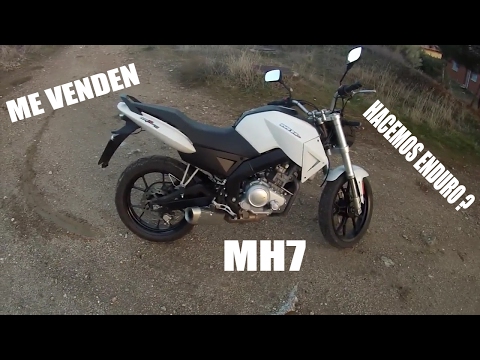 Dando una vuelta con la MH7 y haciendo ENDURO XD