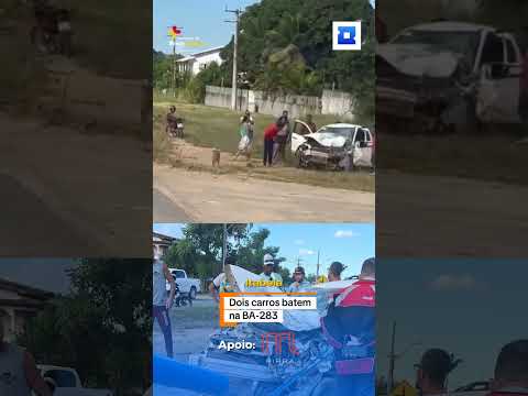 Acidente na BA-283 em Itabela deixa feridos. #noticias #bahia
