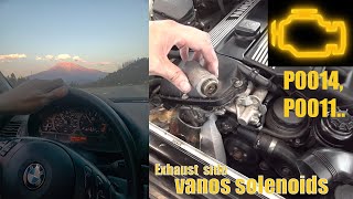 BMW (99-05) E46 Vanos Exhaust solenoid removal & replacement P0014,P0011 Fix