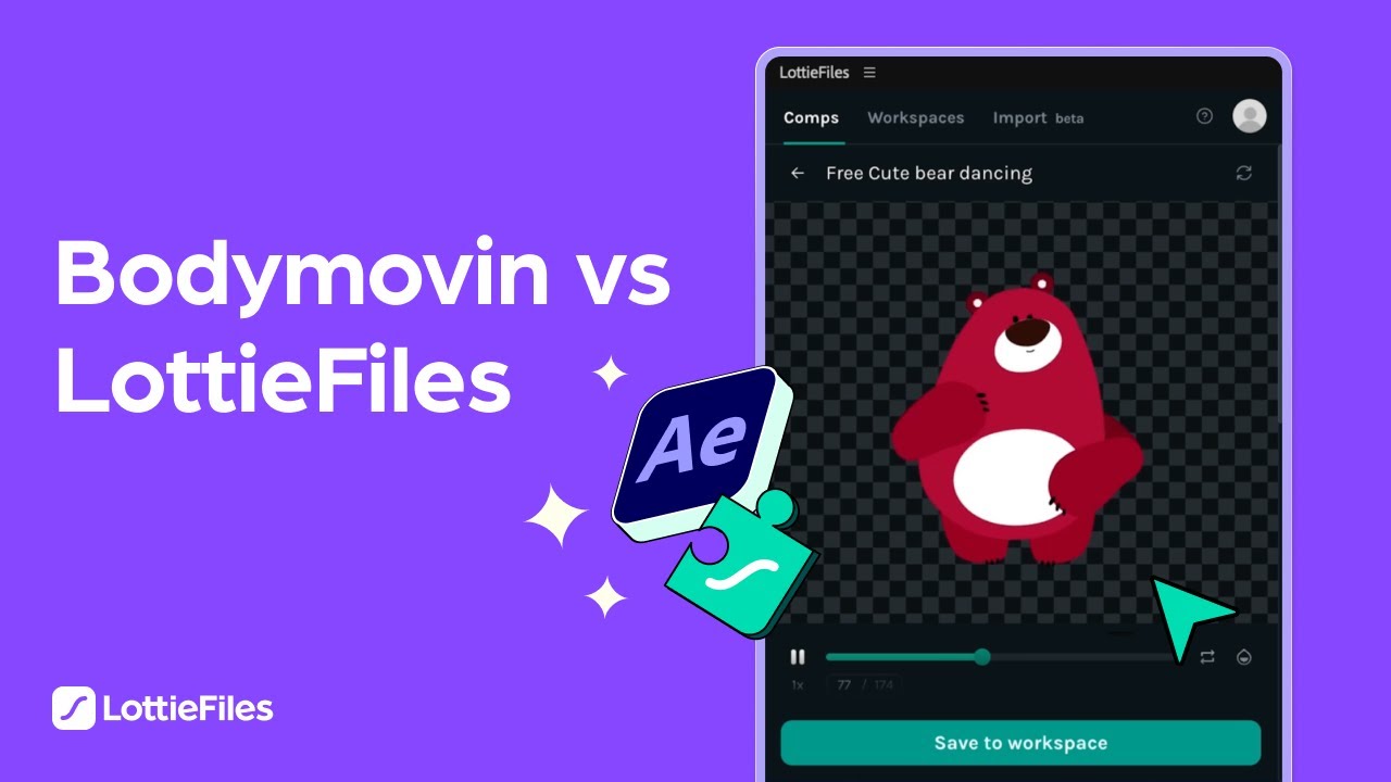 Bodymovin vs. LottieFiles: Which is Better at exporting Lottie animations in Adobe After Effects?