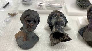 'Exceptional' ancient statues discovered in Tuscany
