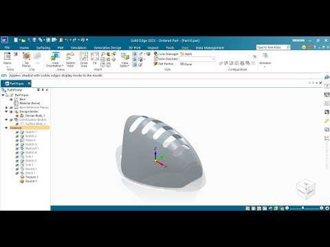 Solid Edge Community Edition tutorial 16