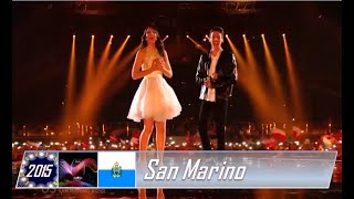 eurovision 2015 San Marino 🇸🇲 Michele Perniola &amp; Anita Simoncini - Chain of light