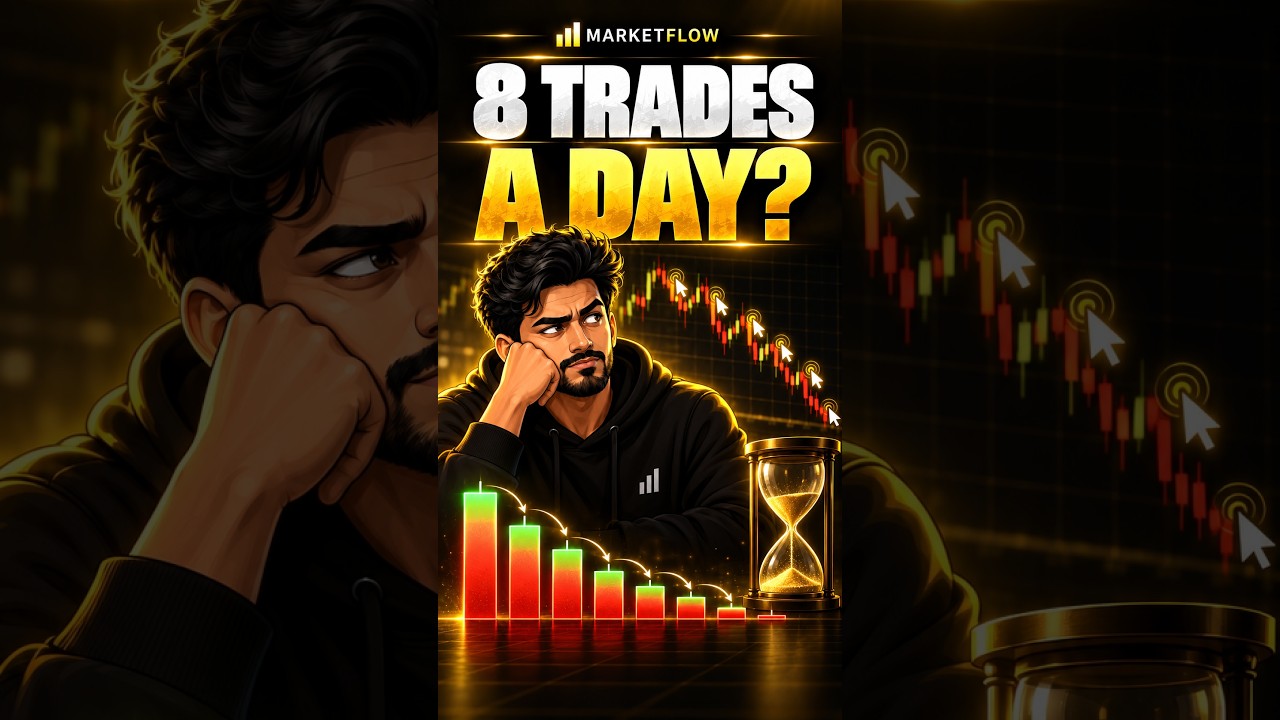 Overtrading 8 Trades a Day, Each Weaker Than the Last #shorts #overtrading #tradingmistakes
