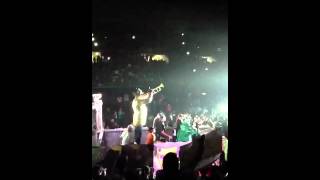 American Idol Josh Ledet arrives on Mardi Gras float