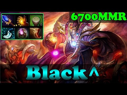 Dota 2 - Black^ 6700 MMR Plays Invoker vol 5 - Ranked Match Gameplay
