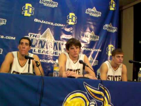 Clint Sargent, Kai Williams, Nate Wolters press conference