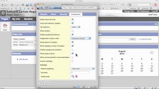 X2-Aspen Gradebook Preferences