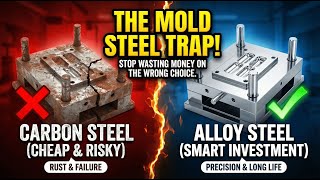 Alloy Steel vs. Carbon Steel: The Ultimate Guide for Injection Molds