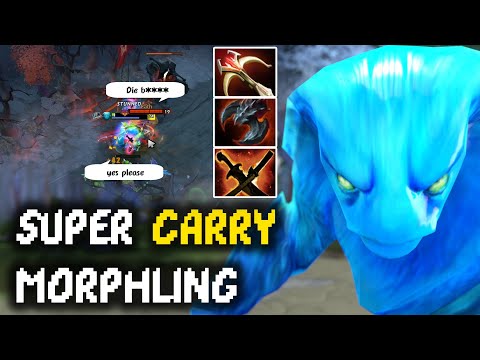 IMBA Morphling 1 VS 5  - Nothing Cant Stop This Super Carry !! Dota 2 7.30d