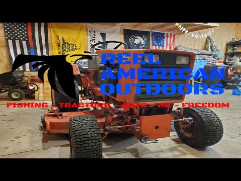 CASE 446 J46 Mower Deck Removal