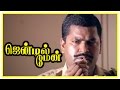 Gentleman Tamil Movie Scenes Arjun Shot Goundamani And Arjun Escape Charan Raj Madhoo