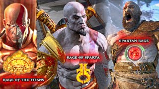 God Of War Series: All Spartan Rage  KRATOS RAGE  