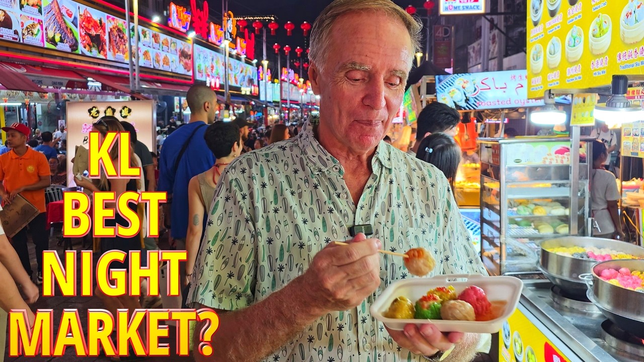 JALAN ALOR NIGHT MARKET - KUALA LUMPUR Street Food EXTRAVAGANZA!
