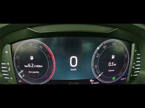 2022 Skoda Octavia 2.0 Tdi 150 Hp DSG 7 several acceleration test's till got best time 0-100 km/h
