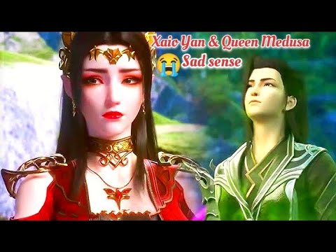 Xaio Yan x Queen Medusa true Love story 😭🥺😔 [ AMV] #btth #battlethroughtheheavens #viralshort