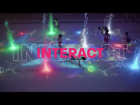 Fond de piscine interactif transformant le terrain en jeu dynamique pour tous les âges - Area H20_4