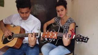 Samjhawan Unplugged | Humpty Sharma Ki Dulhania | Female Acoustic Guitar version by Zulfi and jannat