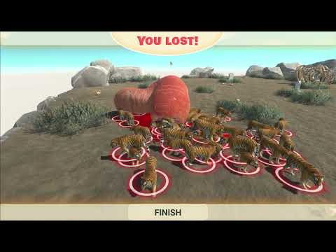 Animal Revolt Battle Simulator - Blade Worm vs Tiger - Pepsi Gaming