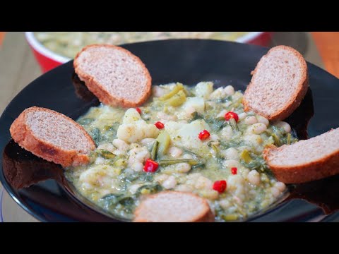 ZUPPA FAGIOLI E VERDURE DI STAGIONE | UN SANO PIACERE A TAVOLA | RICETTA FACILE E VELOCE