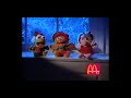 Christmas McDonald S Holiday Huggable Muppet Babies Plush V2 Fast Food Commercial Nov 1988