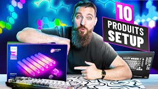 TOP 10 PRODUITS pour AMELIORER ton SETUP