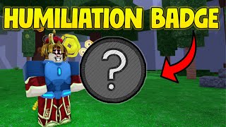 How To Get the HUMILIATION BADGE in 99 Nights In The Forest – Full Guide! (Roblox)