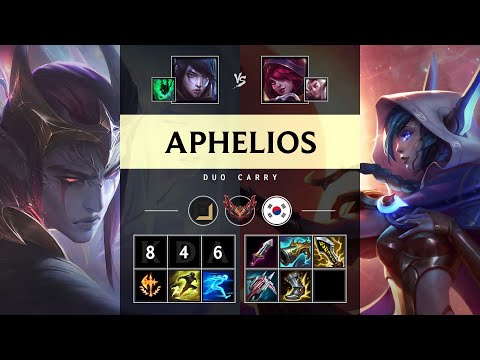 Aphelios ADC vs Xayah - KR Grandmaster Patch 25.09
