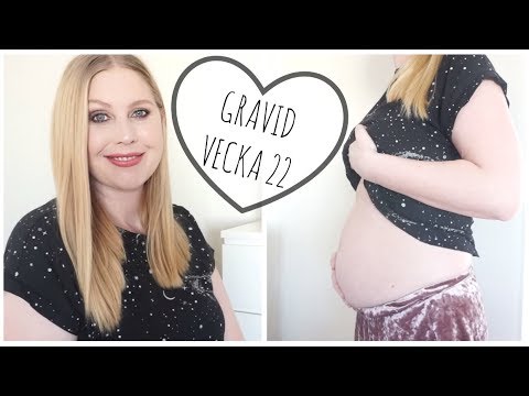 GRAVID VECKA 22 ♥ Gravidupdate och Q&A