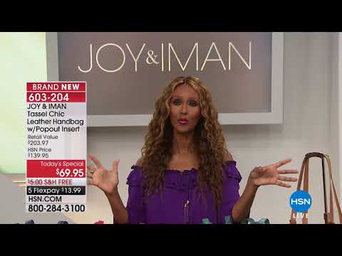 HSN | Joy & IMAN: Fashionably Functional 04.28.2018 - 12 PM