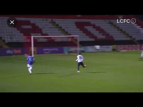 Khanya Leshabela assist for Leicester U23 vs Tottenham Hotspur U23.
