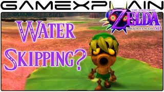 Zelda: Majora's Mask 3D - Water Hopping as Deku Link Changed?