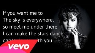 Selena Gomez - Stars Dance LYRICS
