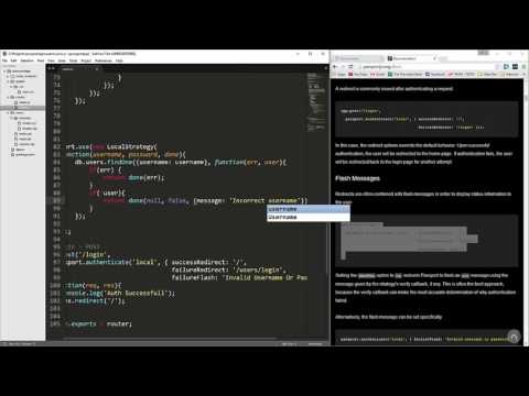 Full Stack Course Project 1 Passport App Login Functionality Part 5