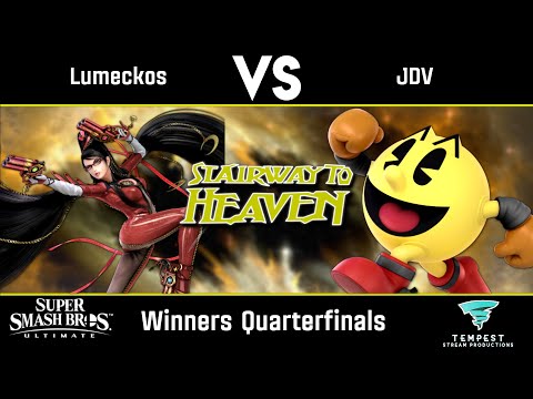 Lumeckos (Bayonetta) vs JDV (Pac Man) - Winners Quarterfinals - Stairway to Heaven #25
