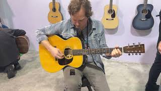 What? A 7-String Martin? - M-7 Johnny Marr Signature at NAMM 2025