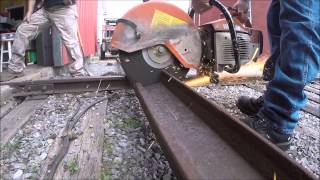 preview picture of video 'Cutting Some Rail'