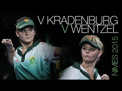Van Kradenburg v Wentzel – South African gold guaranteed | Nîmes 2015