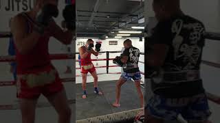 Pad work with 3x Bantamweight world champion Dean James