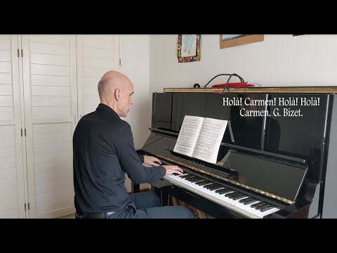 Holà! Carmen! Holà! Holà! - Carmen - Bizet - Finale - Act 2 - karaoke - accompaniment