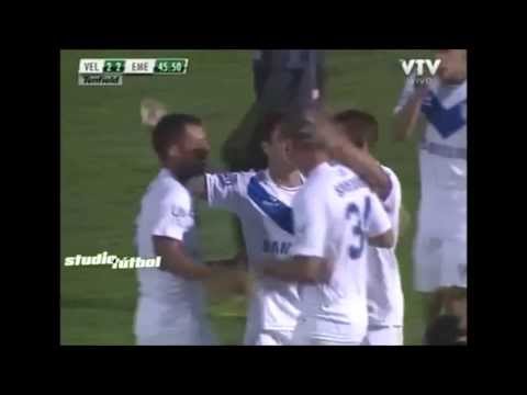 Gol de Jorge Correa (2-2)  - Vélez Sarsfield 3-3 Emelec (ECU) - Copa Suat